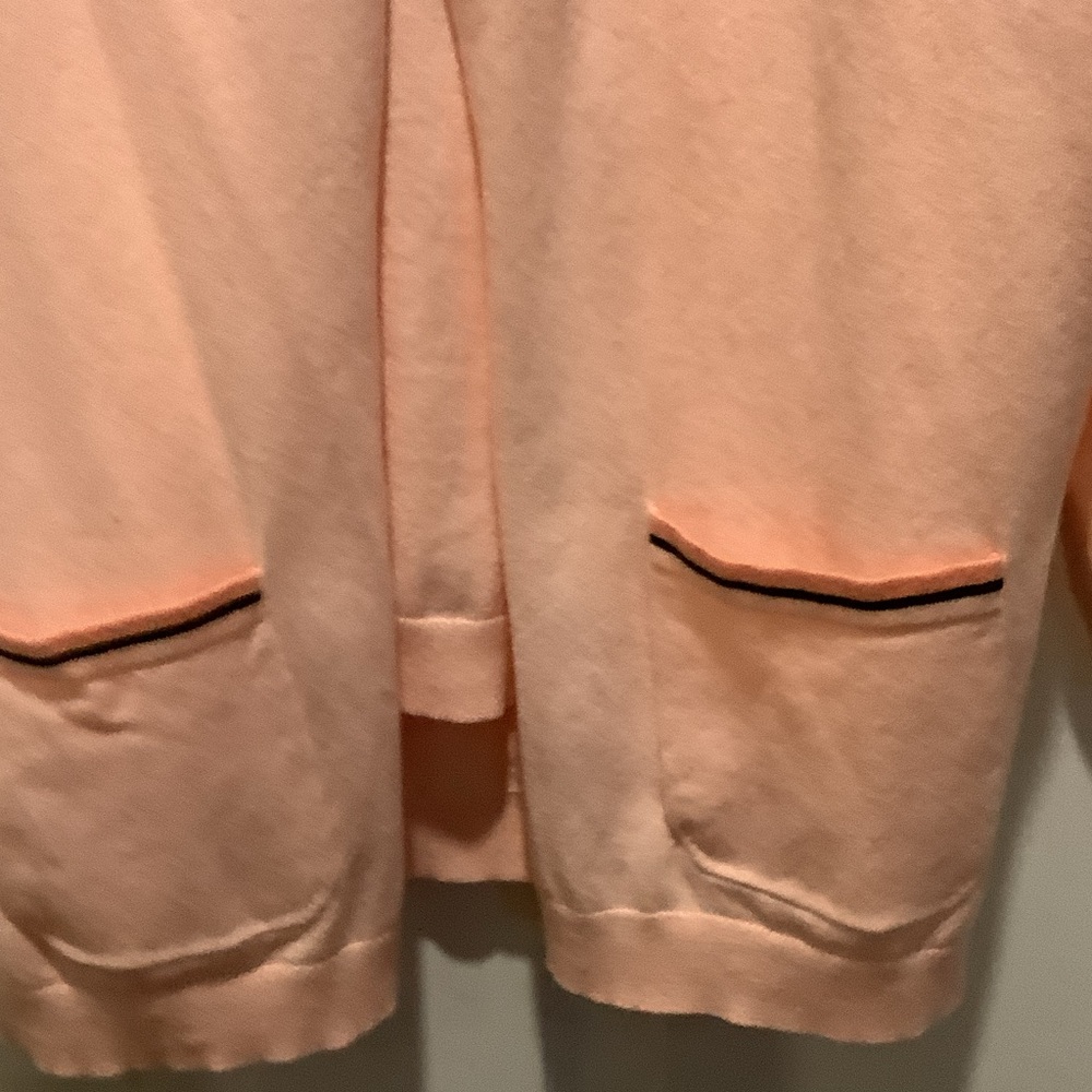 Talbots soft coral‎ Crew Neck Sweater, set, Pima cotton - Picture 5 of 12